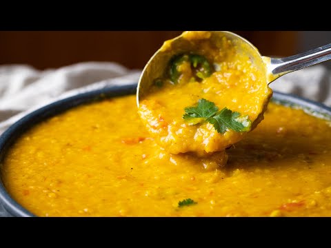 Homestyle Masoor Dal | Instant Pot Red Lentils