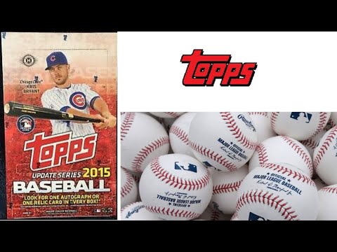 2015 Topps Update Baseball Hobby Box Break