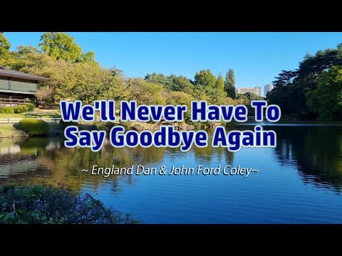 WE'LL NEVER HAVE TO SAY GOODBYE AGAIN - (Karaoke Version) - by England Dan & John Ford Coley