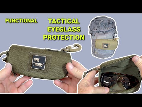 Tactical Eyewear Protection ~ OneTigris Eyeglass Hard Carrying Case Review