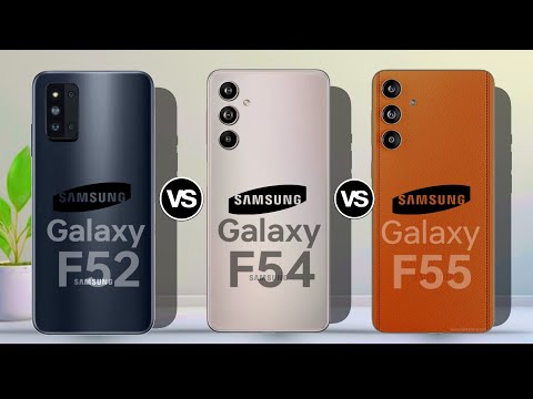 Samsung galaxy F52 5G Vs Samsung galaxy F54 5G Vs Samsung galaxy F55