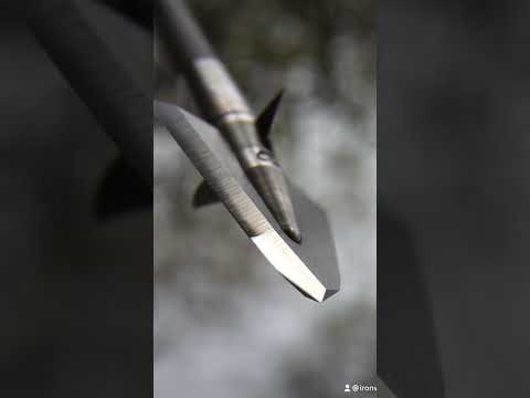 Single Bevel Broadhead up close and personal!