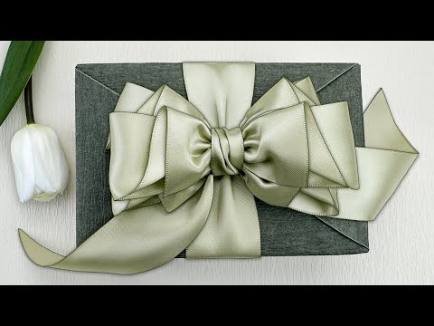 Gift Wrapping｜DIY Gift Packing + Ribbon Bow Tutorial（PART 1）