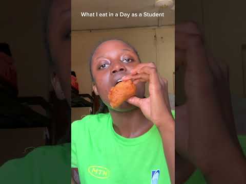 What I eat in a day #Nigerianstudent #mukbang