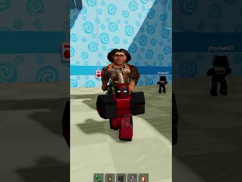 DEADPOOL BYE BYE BYE escape EVIL BARRY PRISON RUN #roblox #shorts