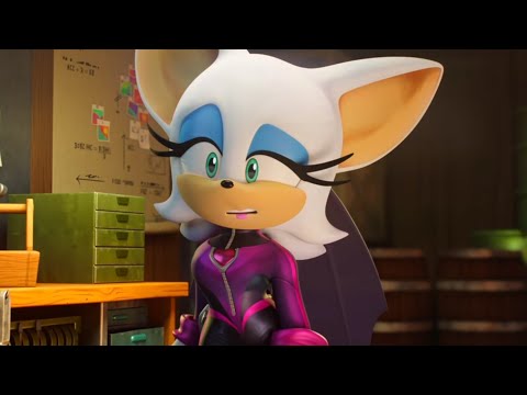 Sonic Prime - Rouge Clip "You left the door open" HD