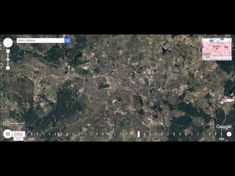 Berlin, Germany - Urban Sprawl Time Lapse