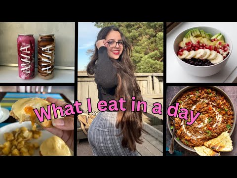 WHAT I EAT IN A DAY FOR LONG HAIR & CLEAR SKIN