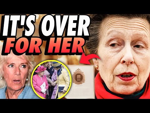 Princess Anne Reveals Queen Elizabeth's FINAL Wish And Shocks Camilla