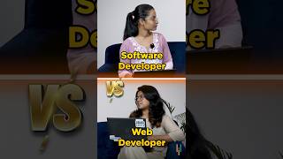 🔥 Software Developer vs. Web Developer: Which One Are You? | Simplilearn #shorts