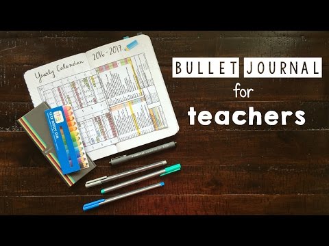 Bullet Journal for Teachers