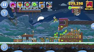 Angry Birds Friends Level 7 Tournament 1497 TWO stars NO POWER-UP walkthrough 2025-01-06