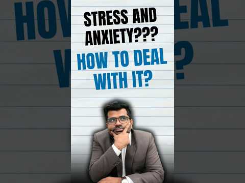 How to control Tension & Anxiety during CA Exams!