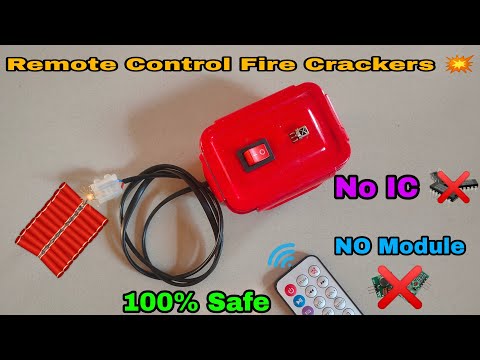 How To Make Remote Control Fire Crackers|| Diwali Special|| Now Make Safe Diwali|| Technical Tushar.