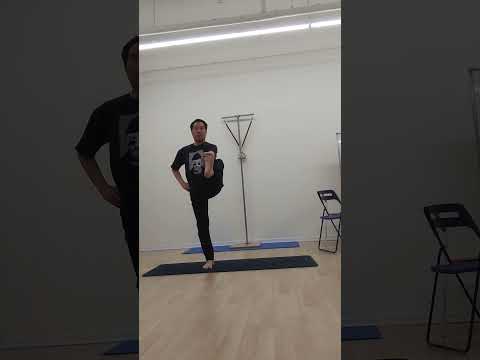 요가웃티따 하스타 빠당구쉬타아사나 yoga  utthita hasta padangushthasana