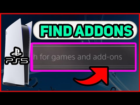 PS5 HOW TO FIND ADD ONS NEW!