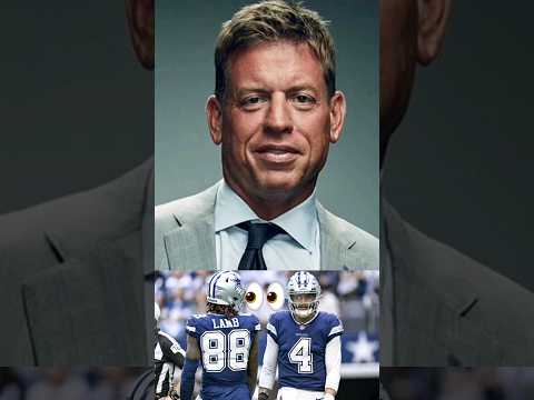 🔥Troy Aikman KEPT IT 100 on #DallasCowboys & #CeedeeLamb #short #trending #shorts