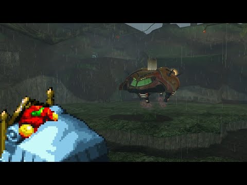 Tallon Overworld - Rain, Thunder and Environment Noises - Sleep and Relaxation | Metroid Prime