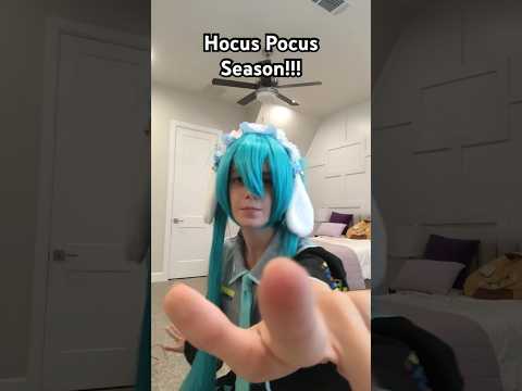 Yippie #hatsunemiku #miku #vocaloid #cosplay #silly #ashwolf323 #hocuspocus #halloween