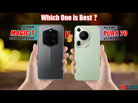 🔥 Duel High Tech!! Honor Magic 7 RSR Vs Huawei Pura 70 Ultra Off in a Smartphone Showdown!