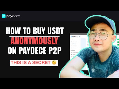 How to BUY USDT Anonymously using Metamask Wallet via Paydece | Tutorial