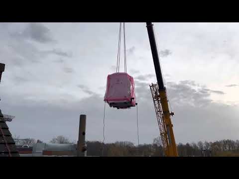 MRI Scanner going in