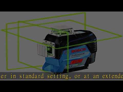 Bosch GLL3-330CG 200ft 360-Degree Green Beam Three-Plane Self-Leveling & Alignment-Line Laser with