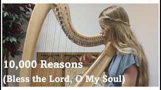 10,000 Reasons on Celtic Harp (Hymnprov)