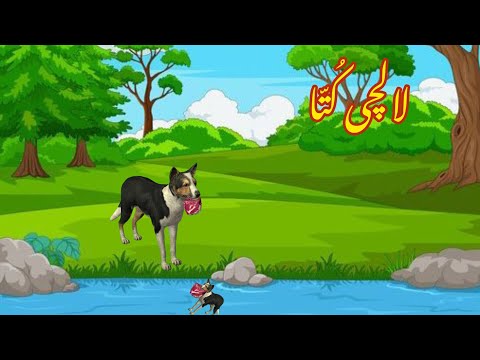 LALCHI KUTA | لالچی کُتا | |Urdu cartoon story |Urdu kahaniyaan | Moral Story