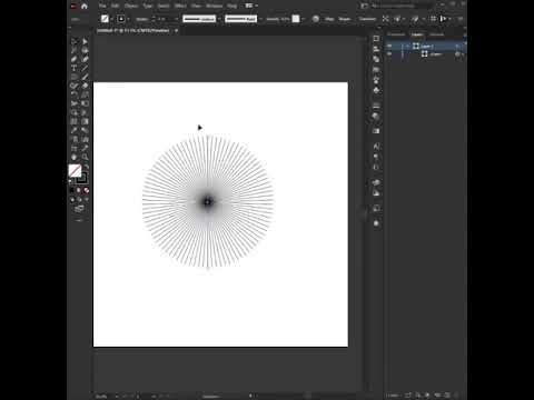 Vector eye art in illustrator #shotrts