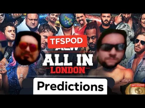 AEW. ALL IN Predictions by The Randomizer