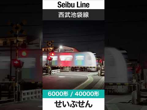 【踏切】西武池袋線 東久留米-清瀬駅間【電車が大好きな子供向け】Japanese Trains for Kids - Seibu Ikebukuro Line