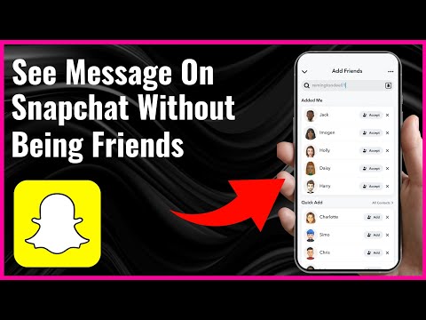 How To See Messages on Snapchat Without Being Friends | Full Guide 2024