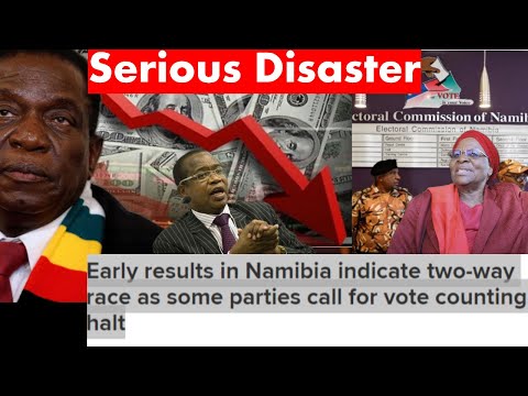 WATCH LIVE; Serious Disaster, Mnangagwa Blackout, Namibia Early Results