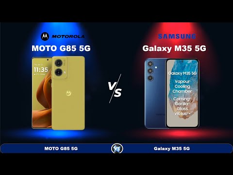 Motorola Moto G85 5G vs Samsung Galaxy M35 5G Comparison in Details