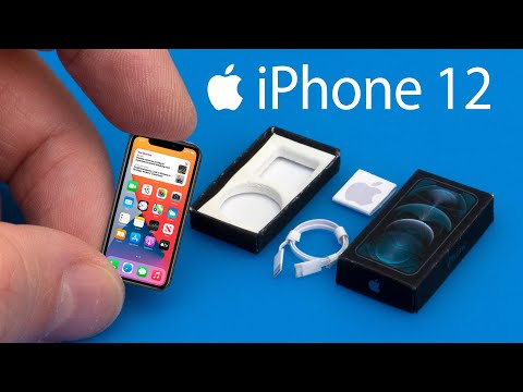 iphone 12 pro max unboxing Miniature DIY | DollHouse