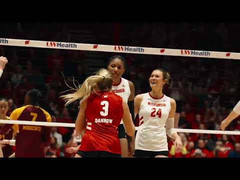 Wisconsin Volleyball || November 20 2024 || No. 6 Wisconsin vs No. 16 Minnesota Recap