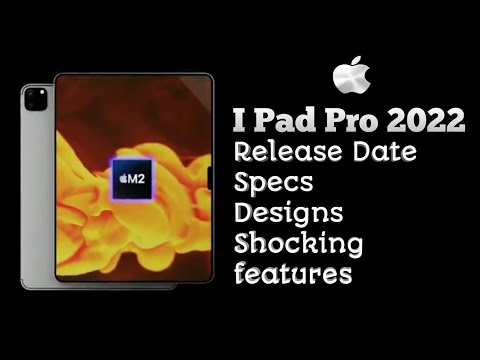 I Pad Pro 2022 specs design price and shocking features released | #ipadpro #ipadpro2022 #m2ipadpro