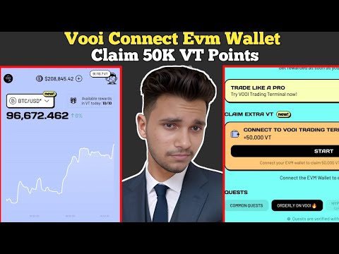 Vooi Binance Back Airdrop | Vooi Connect Evm Wallet 50K VT | How to Connect Evm Wallet On Vooi App