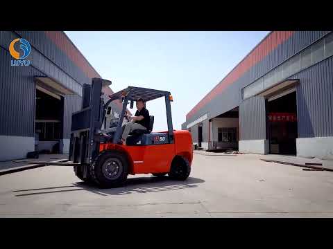 Chinese best diesel engine forklift from Shandong LUYU