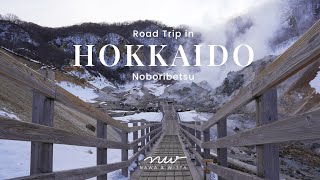 Snowy Road Trip in Hokkaido | Travel Vlog Ep 4/7 | Noboribetsu