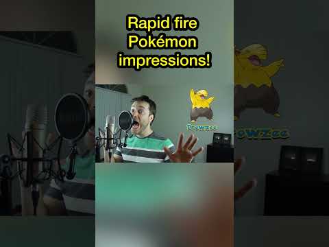 Rapid Fire Pokémon Impressions