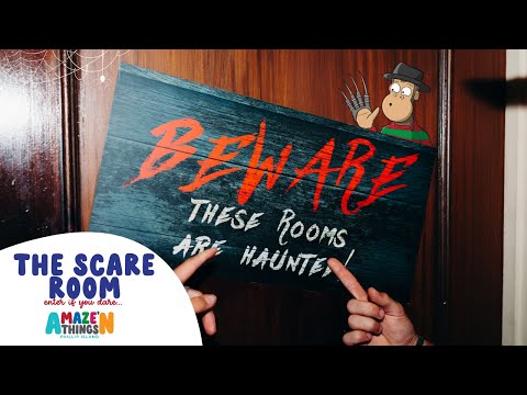 A Maze'N Things Scare Room | Magic Manor | Halloween | Walk Through with Izzy & Sarah