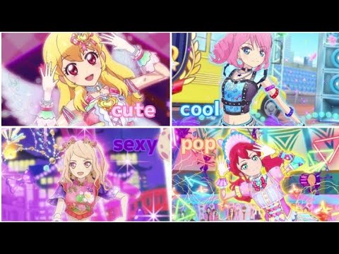 『アイカツ！akiatsu！ 』（2012~2019）all types clothes brand of idol！