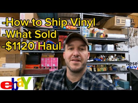 What sold, $1120 Buy, & how to properly ship vinyl