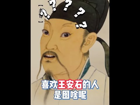 王安石，人比诗更有“味道”   #趣味历史  #历史人物