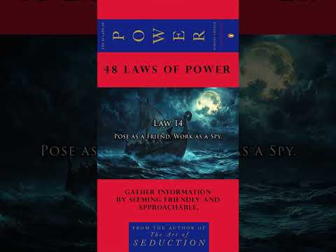 The 48 Laws of Power | Robert Greene #48lawsofpower #robertgreene