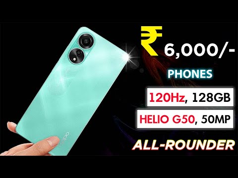 ⚡ Top 5 Best Mobile Phones Under 6000 in JANUARY 2025 | 🔥 Best Smartphone Under 6000 in India 2025