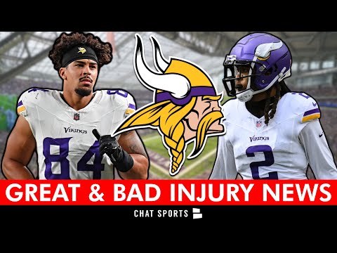 Vikings Just Got GREAT & BAD News Before Falcons Game!