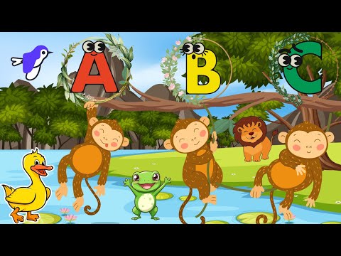 Abc & 123 for Kindergarten | Abc Phonics Song | Alphabet Learning | Nursery Rhymes | A for Apple